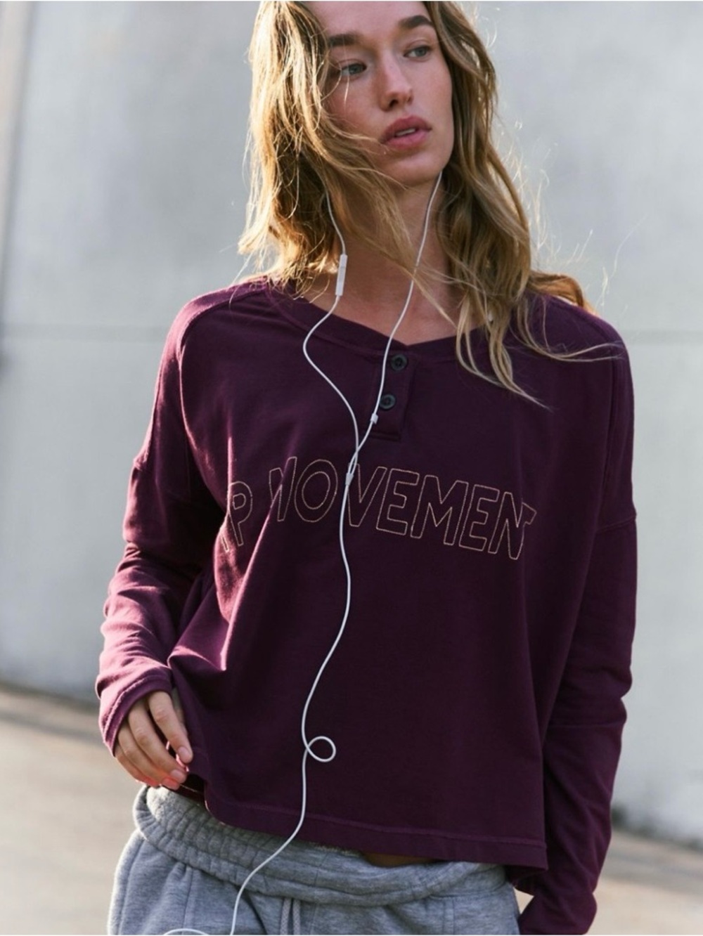 NWT!‎  Free People We The Free Now Or Never Layer Top Black Cherry ~ XS